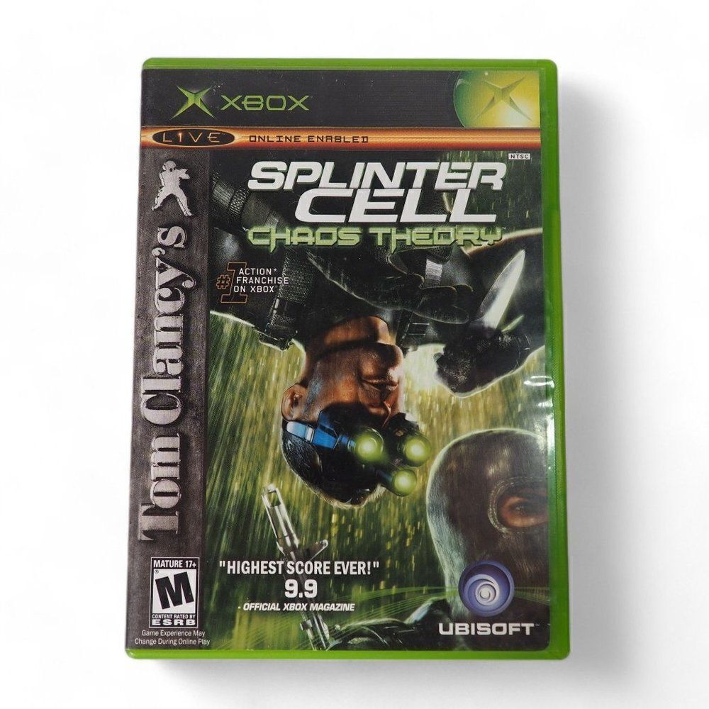 Tom Clancy's Splinter‎ Cell: Chaos Theory (Microsoft Xbox, 2005)